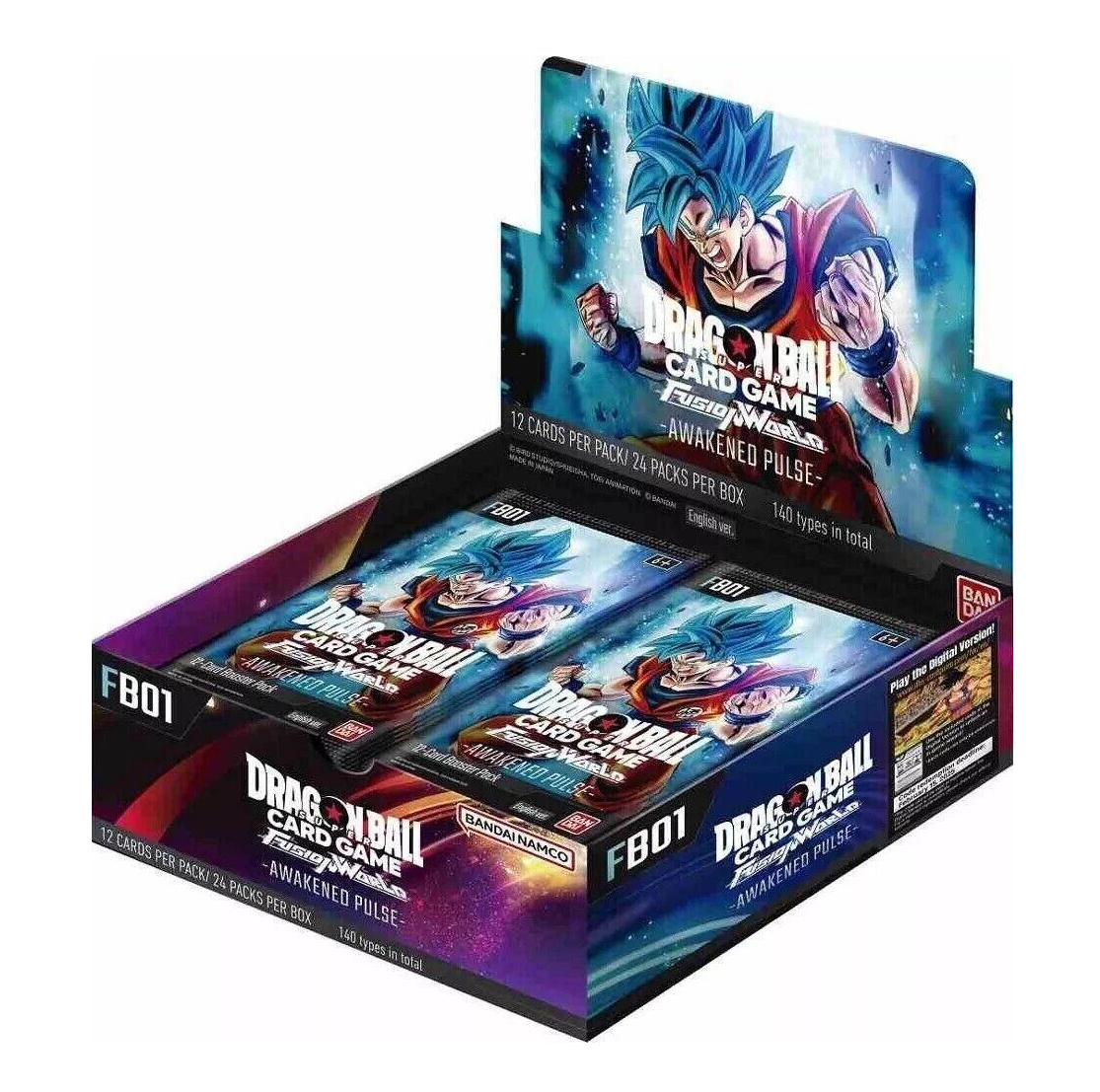 Dragon Ball FB 01 - Box da 24 Bustine ENG